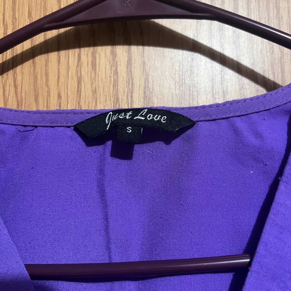 Scrub set—Purple - Picture 2 of 2